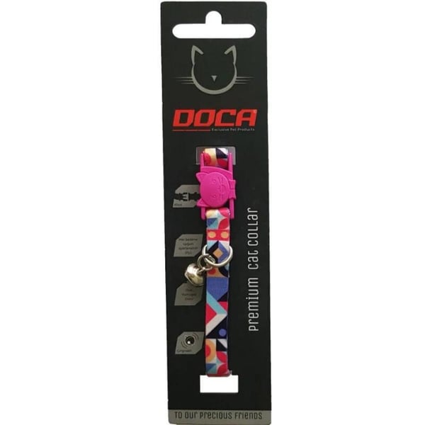 DOCA GEOMETRY DESENLİ KEDİ BOYUN TASMASI 1,2 X 18-28 CM