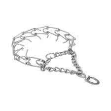 DOGGİE DİKENLİ BOĞMALI ZİNCİR TASMA KROMKAPLAMA 3,5X55CM