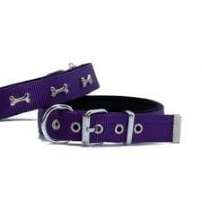 DOGGİE KONFOR DOKUMA BOYUN TASMASI MOR 2X30-35CM