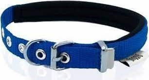 DOGGİE KONFOR DOKUMA BOYUN TASMASI ROYALMAVİ 1,5X20-25CM