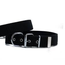 DOGGİE KONFOR DOKUMA BOYUN TASMASI SİYAH 2X30-35CM