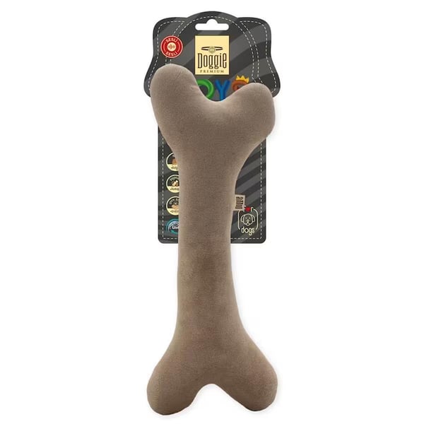 DOGGİE KÖPEK OYUNCAĞI PELUŞ KEMİK 28CM