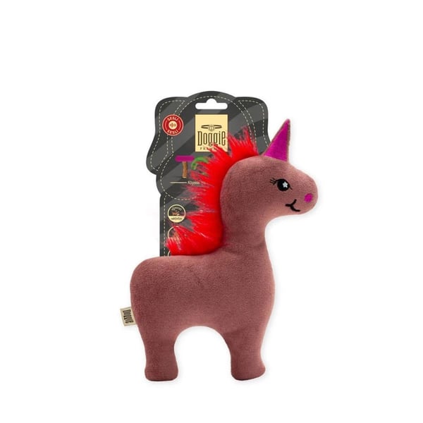 DOGGİE KÖPEK OYUNCAĞI PELUŞ UNİCORN 20CM
