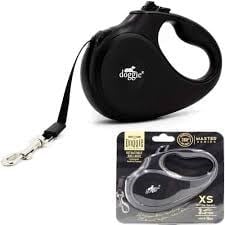 DOGGİE OTOMATİK UZATMA TASMASI MASTER SERİ SİYAH 12KG/3MT