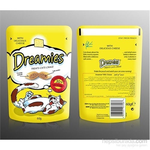 Dreamies Peynirli Kedi Ödül Mama 60G