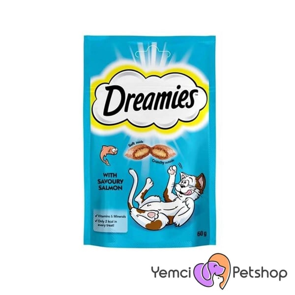 Dreamies Somonlu Kedi Ödül Maması 60 Gr 