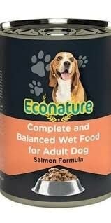ECONATURE YET.SOMON KÖPEK400GR SOMON ETLİ SOSLU KONSERVE