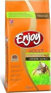 Enjoy Renkli Taneli Tavuklu 10 kg Yetişkin Kedi Maması