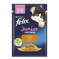 FELIX JUNIOR AGAIL GiJ Chicken 26x85g TR