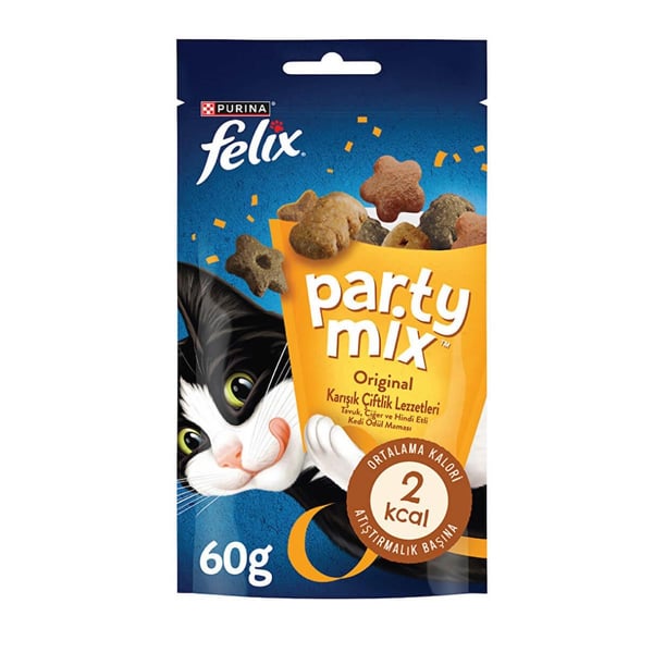 Felix Party Mix Karışık Çiftlik Lezzetleri Ödül Maması 60 Gr