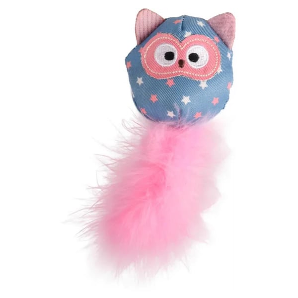 Flamingo Tüylü baykuş Kedi Oyuncağı