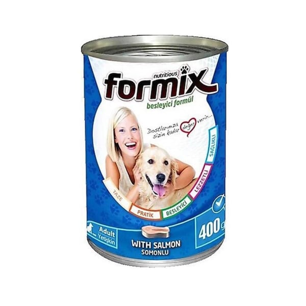 Formix Somonlu Yetişkin Köpek Konservesi 400 gr