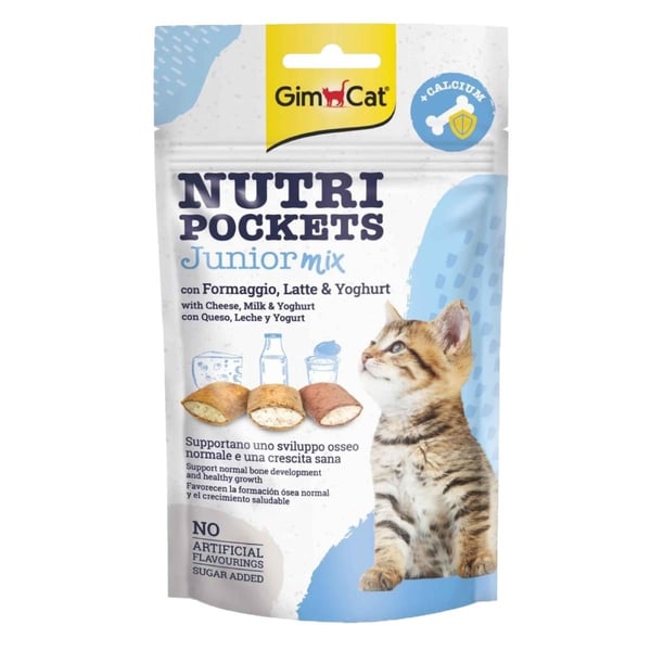GimCat Nutripockets Junior Mix Kedi Ödülü 60gr