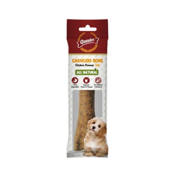 Gnawlers Tavuklu Köpek Kemiği 20cm L