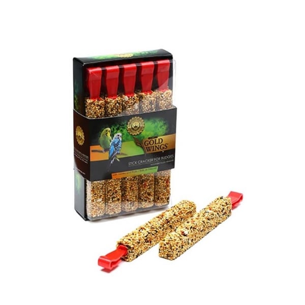 Gold Wings Premium Muhabbet Krakeri Ballı-Meyveli 10'lu