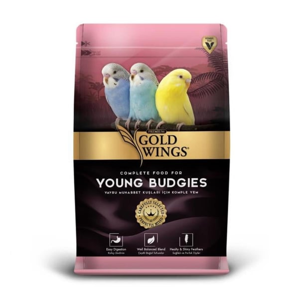 Gold Wings Premium Yavru Muhabbet Kuşu Yemi 1 Kg