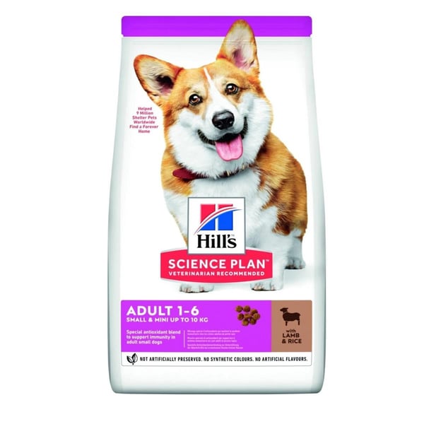 Hills Small Mini Kuzulu Yetişkin Köpek Maması 6 kg