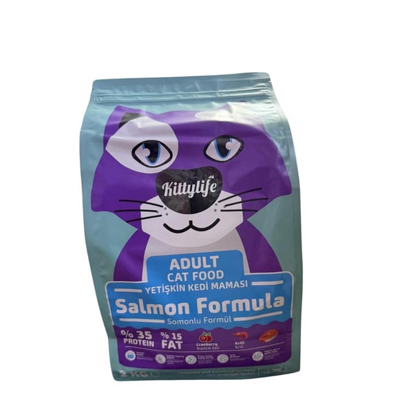 Kittylİfe Somonlu Yetişkin Kedi Maması 2 Kg