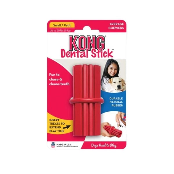 KONG Dental Stick Diş Temizliği Sağlayan Köpek Oyuncağı S