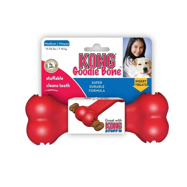 KONG Goodie Bone Kemik Şeklinde Köpek Oyuncağı Medium