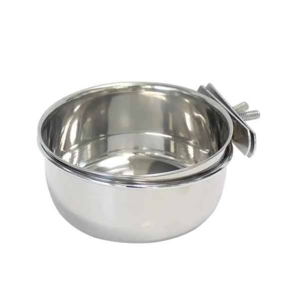 Lion Pet 10 Oz Çelik Vidalı Kuş Yemliği Suluğu