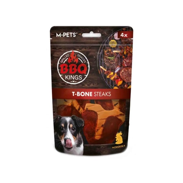M-Pets BBQ Kings T-Bone Steaks Tavuklu Köpek Ödül Maması 105gr