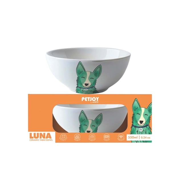 M-PETS LUNA SERAMİK MAMA KABI 550ML