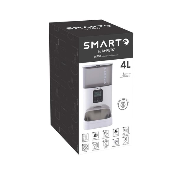 M-PETS SMARTO M700 OTOMATİK MAMA KABI 4L