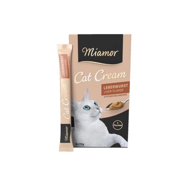 Mıamor Cream Ciğerli Kedi Ödülü 6x15 G