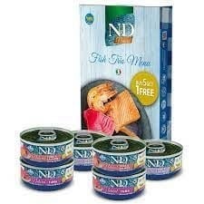 N&D Nd Balıklı Trio Menü Kedi Konserve Maması 6x70gr