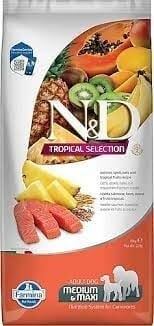 N&D Tropical Selection Somonlu Tropikal Meyveli Orta ve Büyük Irk Yetişkin Köpek Maması 10kg