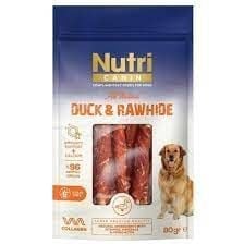 NUTRI CANIN ÖRDEK ETLİ SARILI KEMİK 80 GR