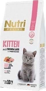 Nutri Feline Kitten Somonlu 10 kg Yavru Kedi Maması