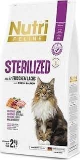 Nutri Feline Sterilised Somonlu 10 kg Yetişkin Kedi Maması