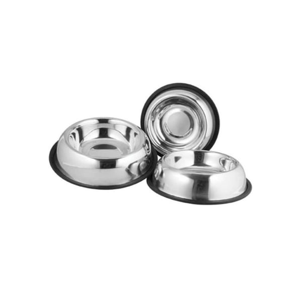 Oripet Küçük Irk Köpekler için Paslanmaz Çelik Mama ve Su Kabı 12cm/230ml