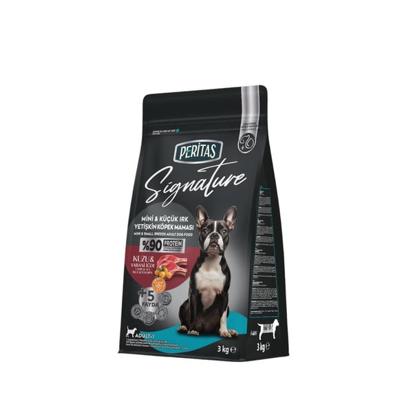 Peritas Signature Kuzu Etli 3 kg Küçük Irk Yetişkin Köpek Maması