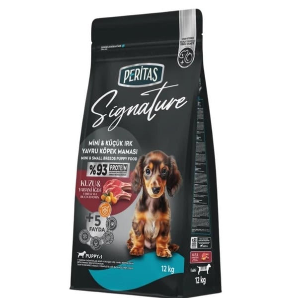 Peritas Signature Kuzulu Küçük Irk Yavru Köpek Maması 12 Kg