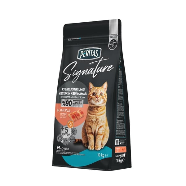 Peritas Signature Somonlu 2 kg Kısırlaştırılmış Yetişkin Kedi Maması