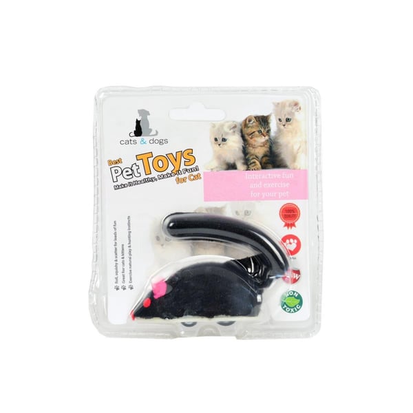 Pet Toys Kurmalı Peluş Fare 