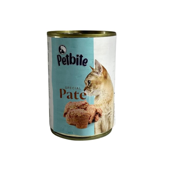 PETBİTE BALIKLI KIYILMIŞ PATE KEDİ KONSERVESİ 400 GR
