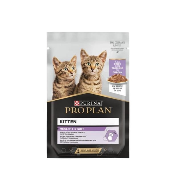 Pro Plan Kitten Hindi Etli Pouch Yavru Kedi Konservesi 85 Gr