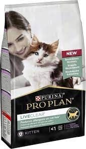 Pro Plan LiveClear Kitten Hindili 1.4 Kg Yavru Kuru Kedi Maması