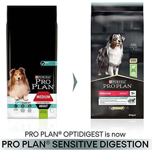 Pro Plan Sensitive Digestion Medium Kuzu Etli 14 kg Yetişkin Köpek Maması