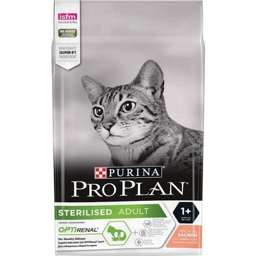 Pro Plan Sterilised Somonlu 10 kg Kısırlaştırılmış Yetişkin Kedi Maması