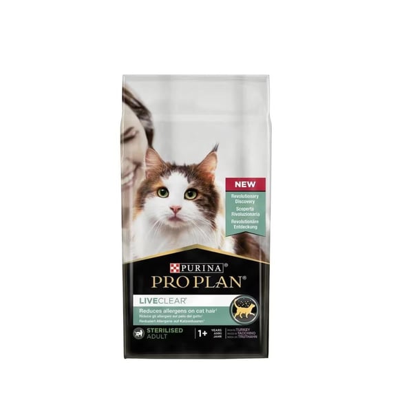 ProPlan LiveClear Sterilised Hindili Kısır Kedi Maması 7kg