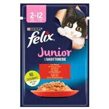 Purina Felix Sığır Eti Yaş Yavru Kedi Maması 85 Gr
