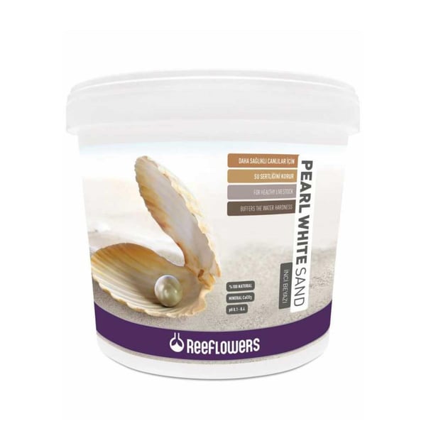 ReeFlowers Pearly White Sand Akvaryum Kumu 25Kg 0,5-1 mm