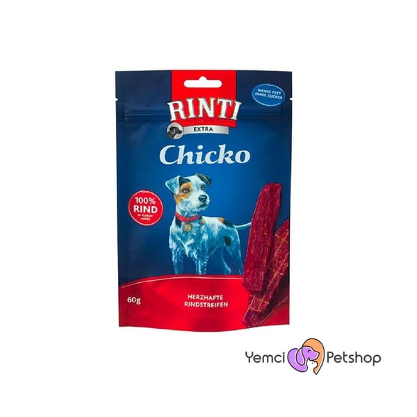 Rinti Chicko Sığır Etli Tamamlayıcı Mama Ve Köpek Ödülü 60 Gr