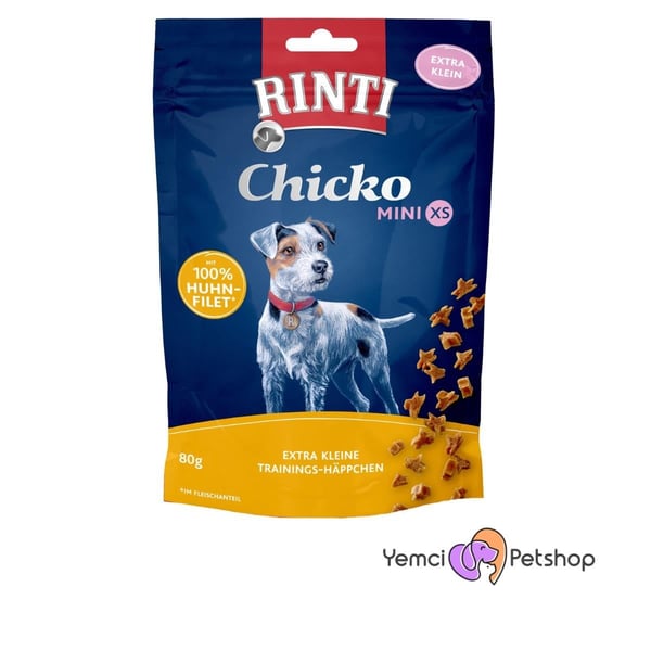 RİNTİ EXTRA XS TAVUKLU KÖPEK ÖDÜLÜ 80 GR
