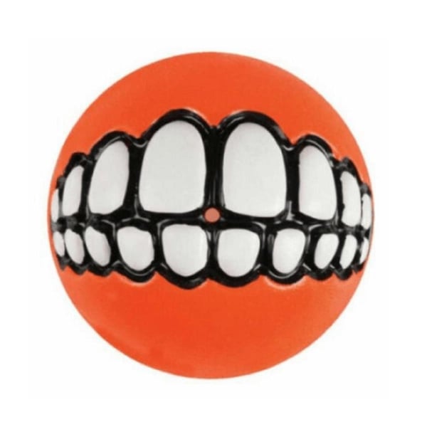 Rogz Toyz Grinz Ödül Hazneli Köpek Oyun Topu Kırmızı 7.8 Cm